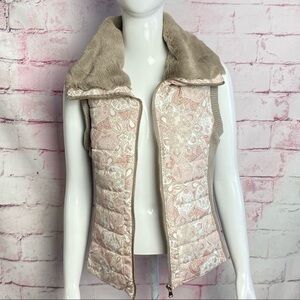 RUBY RD TUAPE FUR FAUX VESTE